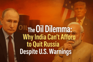 The Oil Dilemma: Why India Can’t Afford to Quit Russia Despite U.S. Warnings