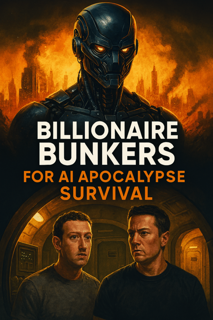 Why Tech Billionaires Are Building Underground Bunkers to Survive an AI Apocalypse