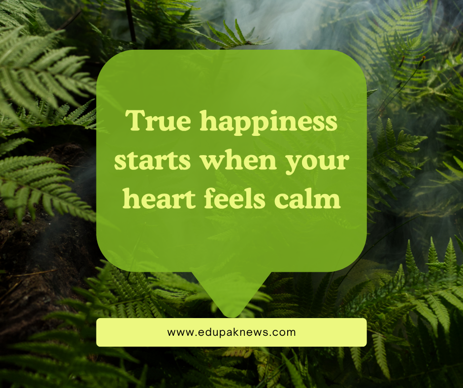 The Beauty of True Happiness Quote