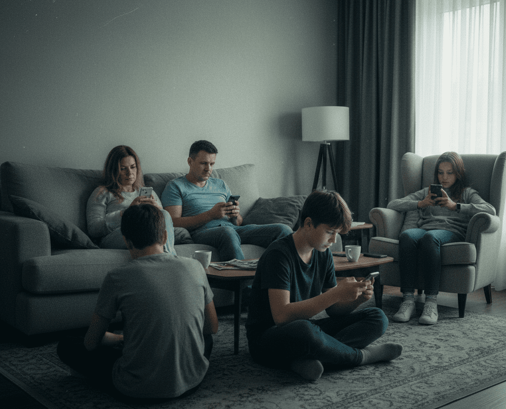 impact of social media in family