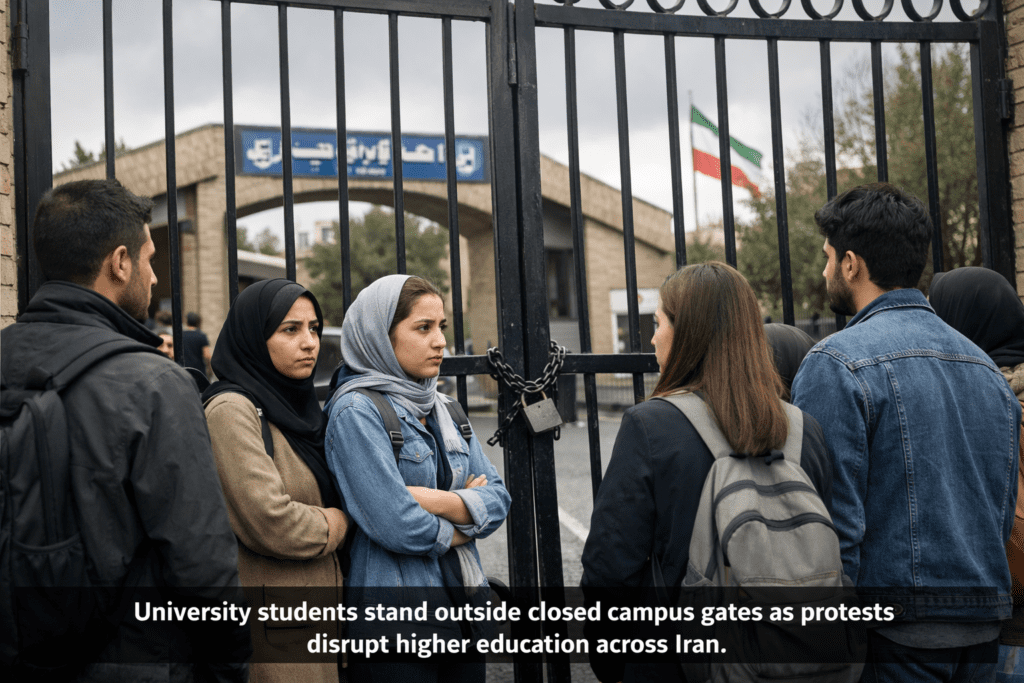 ran Protests continue to shake the country as leaders warn of foreign interference. This analysis explains causes, casualties, economic impact, and global reactions.